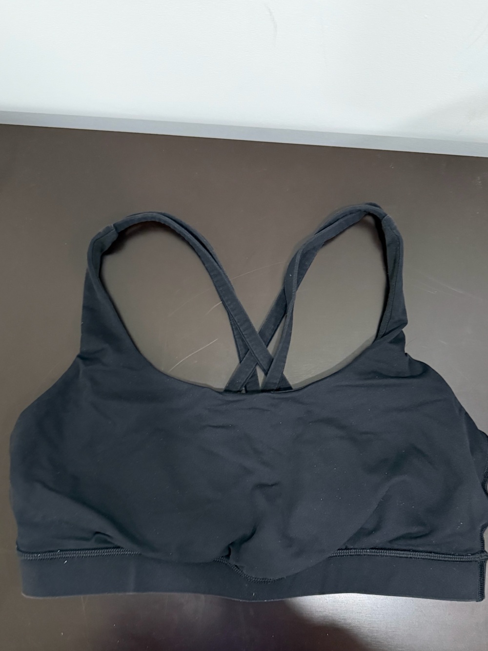 lululemon energy bra size 8 black